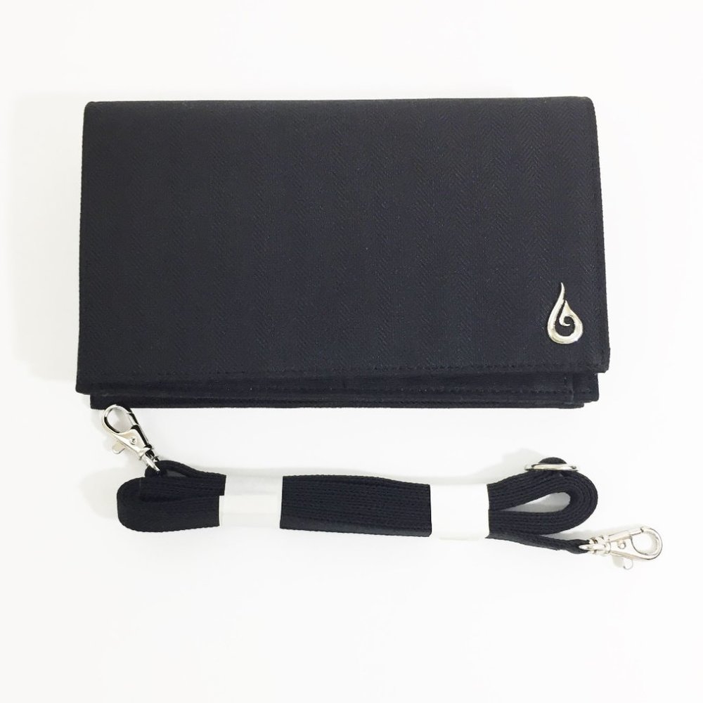 New Blu Salt Rama Black Wallet / Crossbody / Clutch